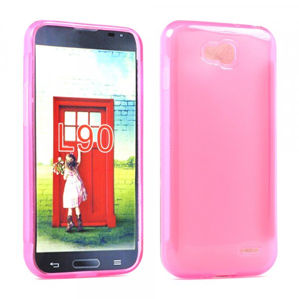 Wholesale LG Optimus L90 TPU Gel Case (Pink)